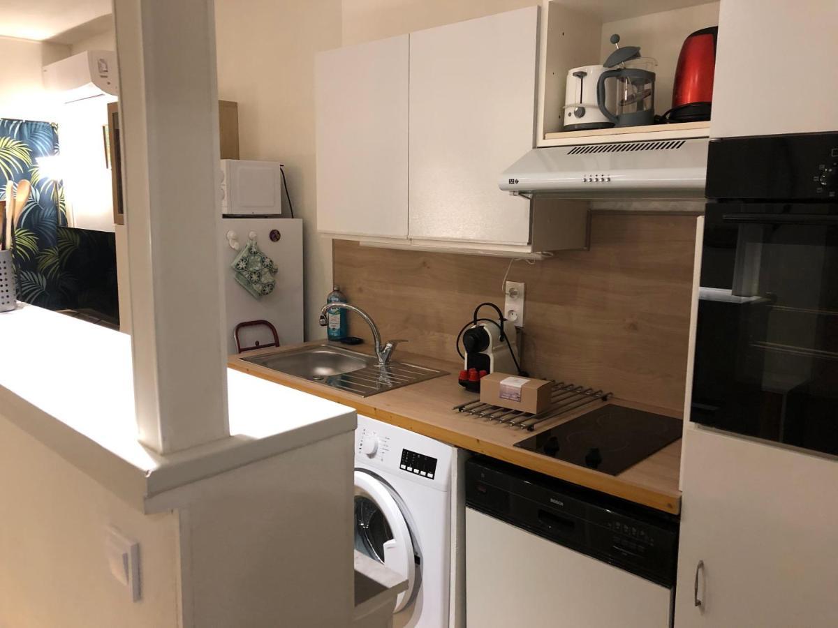 C037-Nice Studio With Garden And Parking - Near Beach Cannes Exterior photo